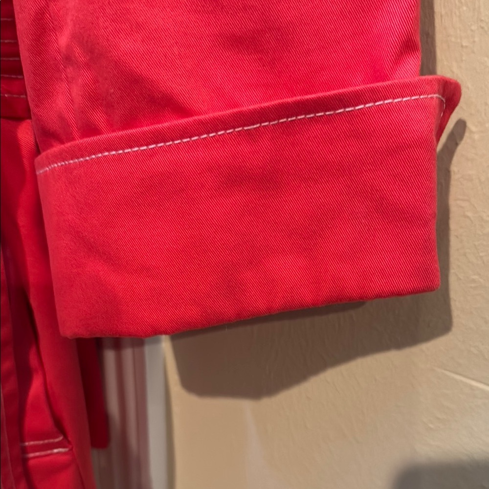 Luii Red Ruffled Blazer - Picture 3 of 5